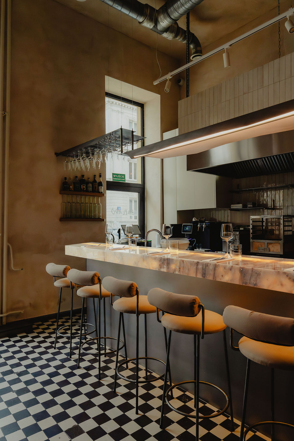 Wnętrze restauracji Ballaró